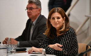 Foto: A.K./Radiosarajevo.ba / Promocija knjige "Arhitektura BiH" u ALU