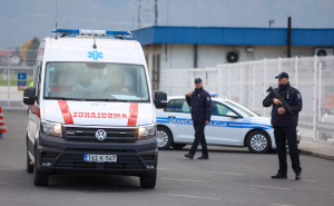 Foto: Dž. K. / Radiosarajevo.ba / Pokazna vježba na aerodromu u Sarajevu