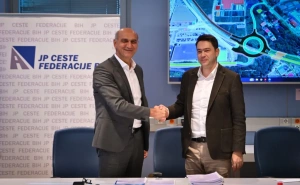 Foto: Općina Novi Grad / Načelnik Semir Efendić i Ljubo Pravdić