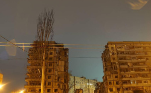 Foto: Ustupljena fotografija / Srušeni dio zgrade u Dnjipru