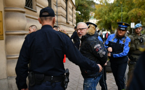 Foto: A. K. / Radiosarajevo.ba / Privođenje Amira Pašića Faće u Tužilaštvo KS