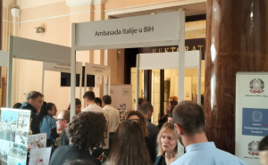 Foto: Ambasada Italije u BiH / Sa Sajma stipendija