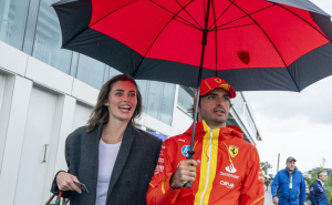 Foto: EPA - EFE / Rebecca Donaldson i Carlos Sainz Jr.
