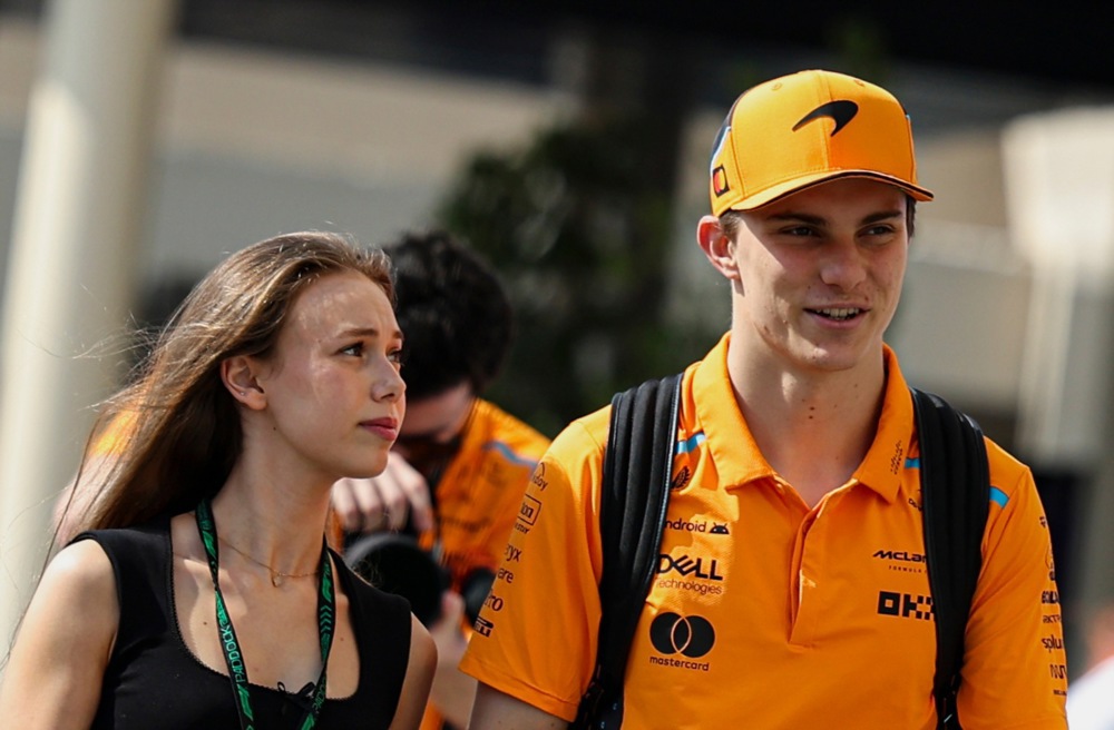Oscar Piastri i Lily Zneimer