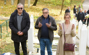 Foto: Općina  Centar / Obilježena godišnjica pogibije devet pripadnika MUP-a i Armije RBiH