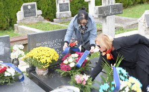 Foto: Općina  Centar / Obilježena godišnjica pogibije devet pripadnika MUP-a i Armije RBiH