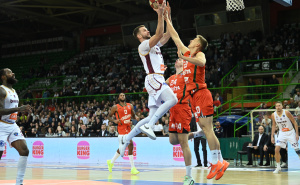 Foto: N. G. / Radiosarajevo.ba / KK Bosna BHTelecom - KK Cedevita Olimpija