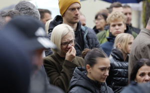 Foto: Borut Živulović/F.A. BOBO/PIXSELL / Svijeće za Aleša Šutara