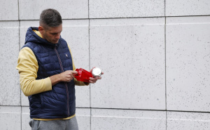 Foto: Borut Živulović/F.A. BOBO/PIXSELL / Svijeće za Aleša Šutara