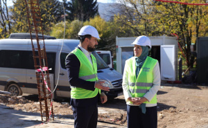 Radiosarajevo.ba / Hota-Muminović i Muzur na gradilištu