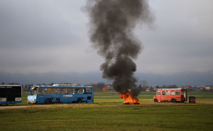 Foto: Međunarodni aerodrom Sarajevo / Vježba na Međunarodnom aerodromu Sarajevo