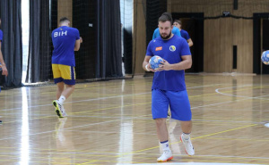 Foto: FENA / Trening rukometaša BiH