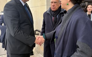 Foto: Predsjedništvo BiH / Denis Bećirović na otvaranju Pariškog mirovnog foruma