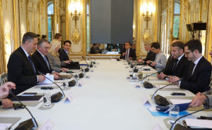 Foto: Predsjedništvo BiH / Denis Bećirović i Emmanuel Macron