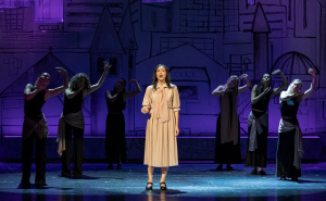 Foto: Velija Hasanbegović / Andrea Aković u mjuziklu "Sarajevo, moje drago"