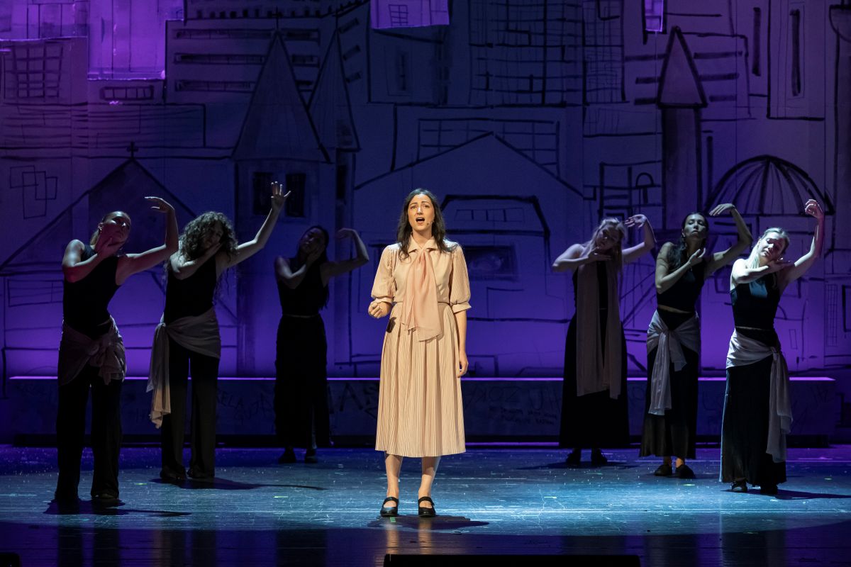 Andrea Aković u mjuziklu 