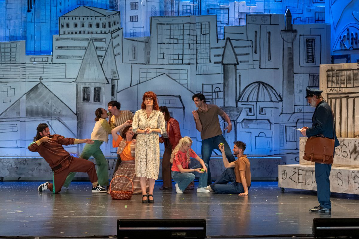 Andrea Aković u mjuziklu 