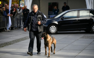 Foto: A. K. / Radiosarajevo.ba / Pokazna vježba K9 jedinice