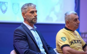 Foto: Dž. K. / Radiosarajevo.ba / Promocija knjige "Krvlju ispisana sloboda"