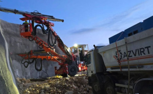 Foto: JP Autoceste FBiH / Probijanje tunela Kvanj