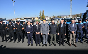 Foto: Magnus Brunner / X / Magnus Brunner na Međunarodnom aerodromu Sarajevo