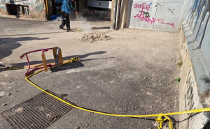 Foto: A.K./Radiosarajevo.ba / Obrušila se fasada na Drveniji