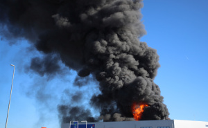 Foto: Željko Lukunić/PIXSELL / Veliki požar kraj Zagreba