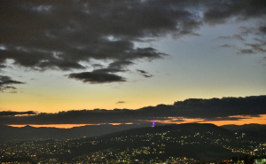 Foto: A.K./Radiosarajevo.ba / Zalazak sunca u Sarajevu