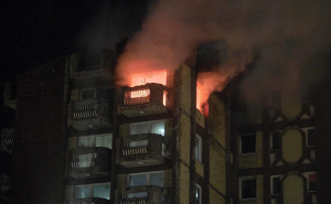 Foto: Anadolija / Požar u Domu penzionera u Tuzli