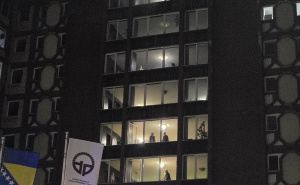 Foto: Anadolija / Požar u Domu penzionera u Tuzli