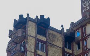 Foto: Dž. K. / Radiosarajevo.ba / Dom penzionera u Tuzli dan nakon tragičnog požara