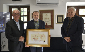 Foto: Ustupljena fotografija / Nagrada "Mimar mira" uručena Šemsudinu Gegiću