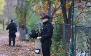 Foto: Dž. K. / Radiosarajevo.ba / Jake policijske snage oko Zetre