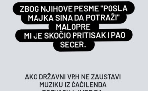 Foto: Screenshot/Instagram story / Dijana Hrka objavila poruke