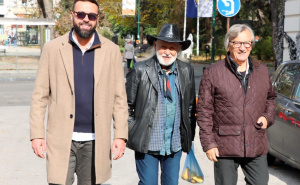 Foto: Vlada KS / Kenan Magoda, Miki Trifunov i Safet Zec