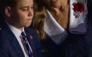 Foto: X / Kate Middleton i princ George na ceremoniji