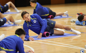 Foto: Nogometni savez BiH / Trening Zmajeva u hotelu Malak