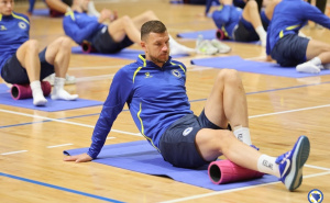 Foto: Nogometni savez BiH / Trening Zmajeva u hotelu Malak