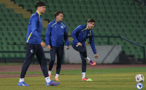 Foto: NSBiH / Održan trening reprezentacije BiH