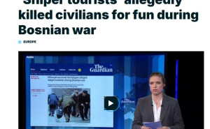 Foto: Screenshot / Svjetski mediji izvijestili o slučaju Sarajevo Safari