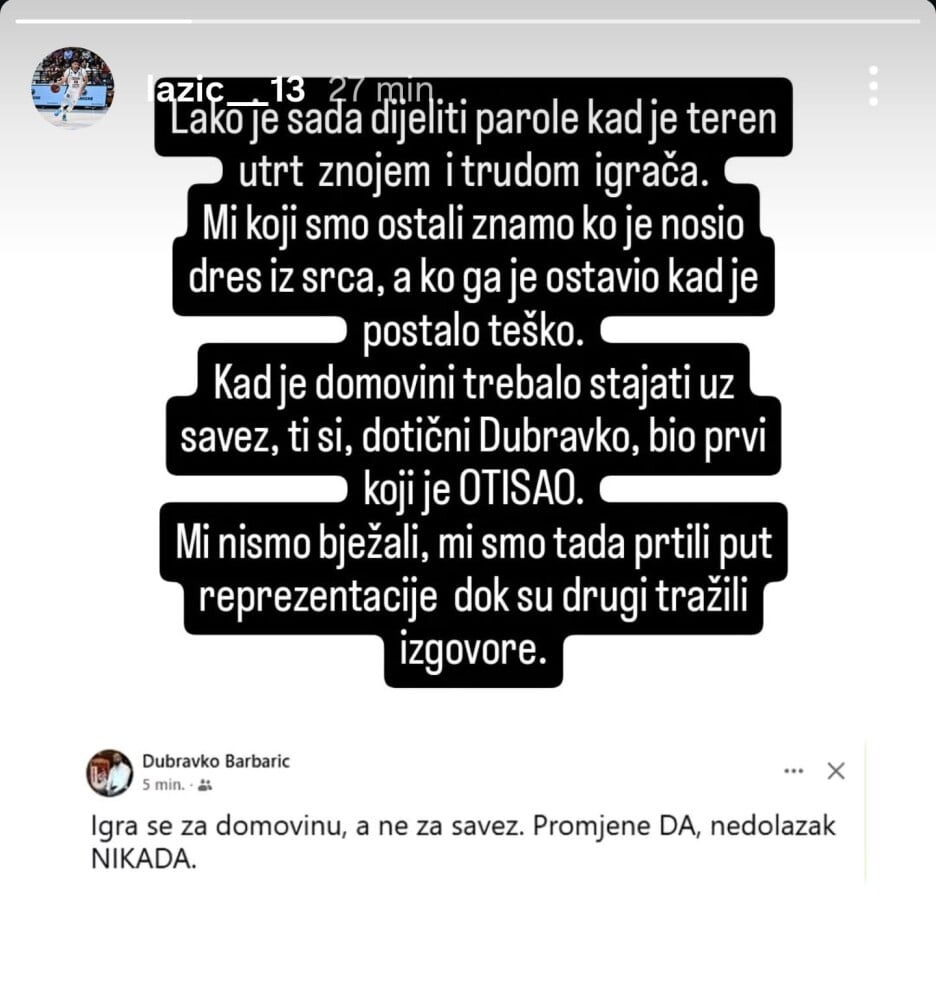 Odgovor Aleksandra Lazića