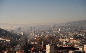 Foto: N. G. / Radiosarajevo.ba / Pogled iz zraka na Sarajevo