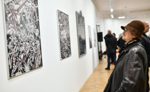 Foto: A. K. / Radiosarajevo.ba / Izložba skulptura, reljefa i crteža Zlatka Glamočaka