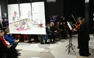 Foto: A. K. / Radiosarajevo.ba / Održan koncert u okviru projekta "Muzikom kroz izložbu"