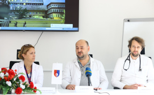 Foto: Dž.K. / Radiosarajevo.ba / Press konferencija u Općoj bolnici