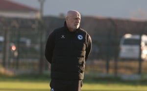 Foto: Nogometni savez BiH / Posljednji trening Zmajeva pred meč s Rumunijom