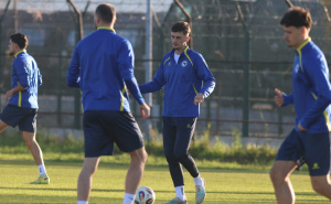 Foto: Nogometni savez BiH / Posljednji trening Zmajeva pred meč s Rumunijom