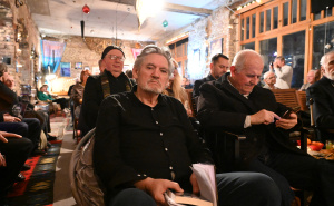 Foto: N.G./Radiosarajevo.ba / Rezak Hukanović, promocija knjige