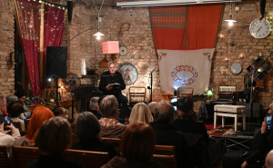 Foto: N.G./Radiosarajevo.ba / Rezak Hukanović, promocija knjige