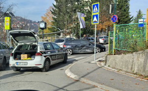 FOTO: Radiosarajevo.ba / Saobraćajna nesreća u Sarajevu